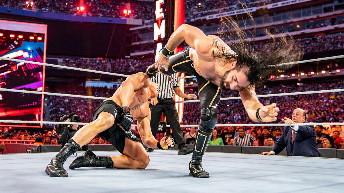 Seth Rollins Vs. Brock Lesnar WrestleMania