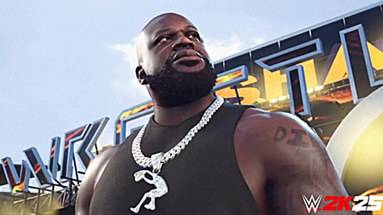 Shaquille O’Neal Confirmed As Playable Character in WWE 2K25 DLC
