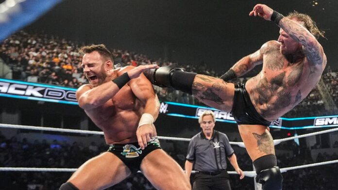 Aleister Black and LA Knight. Photo: WWE.com