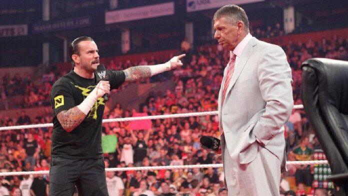 CM Punk and Vince McMahon. Photo: WWE.com