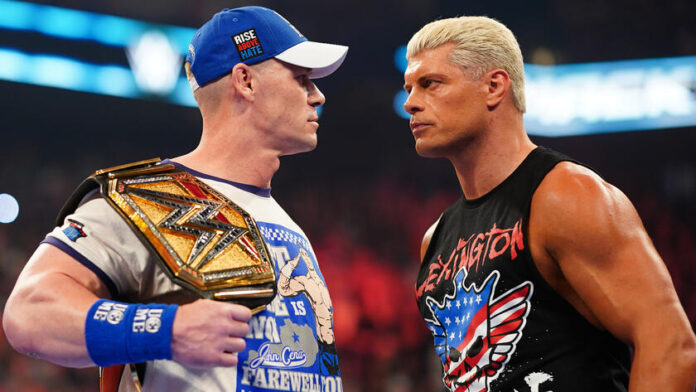 Cody Rhodes confronted John Cena on SmackDown. Photo: WWE.com