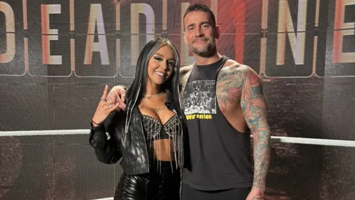 CM Punk and Cora Jade