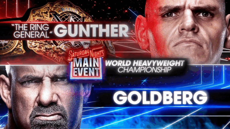 Goldberg vs. GUNTHER Set For WWE Saturday Night’s Main Event