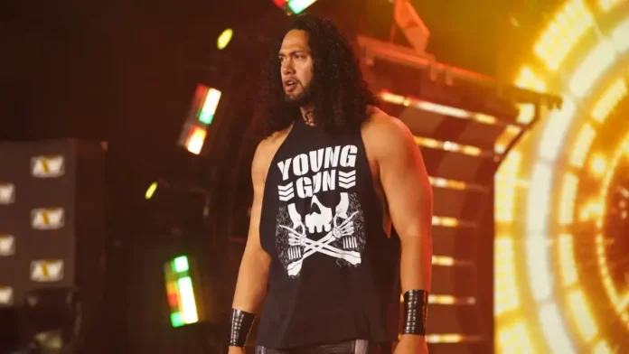 Hikuleo during his 2022 AEW appearance. Photo: AEW