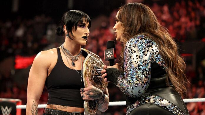 Nia Jax and Rhea Ripley