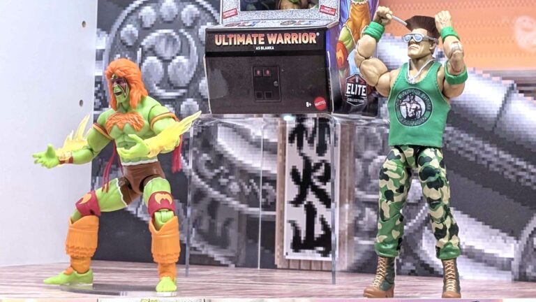 Mattel Announces WWE x Street Fighter Crossover Figures at SDCC