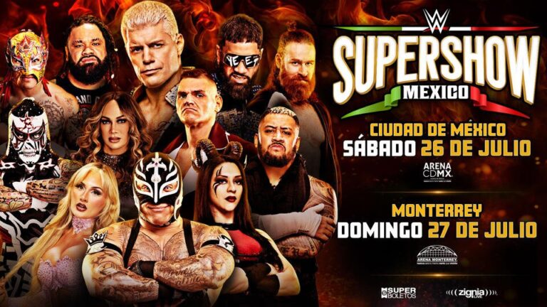 WWE SuperShow Mexico Results from Monterrey