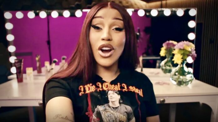 Cardi B WWE promo