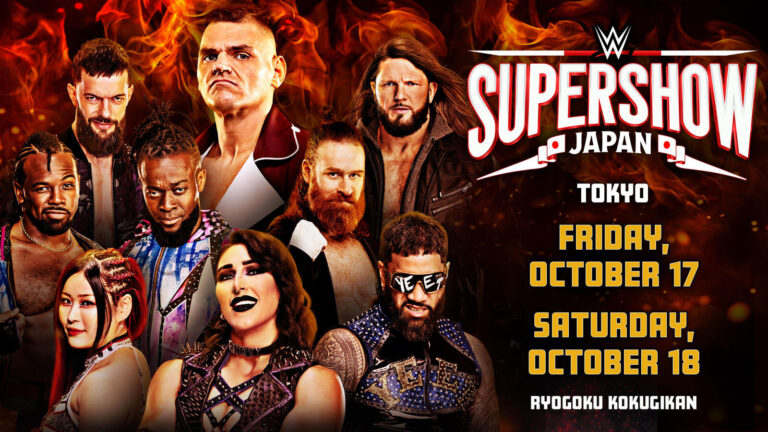 WWE Returns to Japan with October SuperShow Events at Tokyo’s Sumo Hall