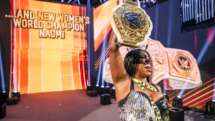 Naomi Women's World Title Win