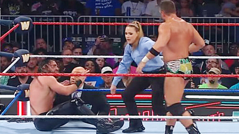 Seth Rollins Suffers Injury Scare At WWE Saturday Night’s Main Event