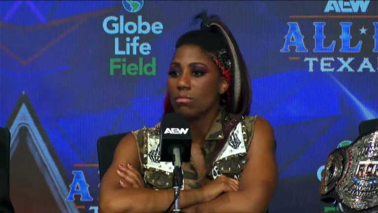 Athena Asked About Goldberg’s Retirement Match: I Don’t Care About Anyone Else