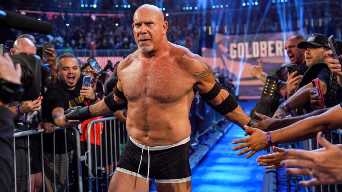 Goldberg at SNME. Photo: WWE.com