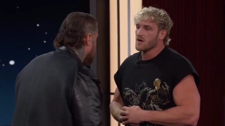Watch: Jelly Roll Puts Logan Paul Through Table At Jimmy Kimmel Live