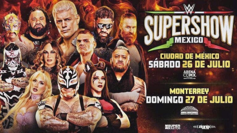 WWE SuperShow Mexico Delivers Championship Action in Mexico City