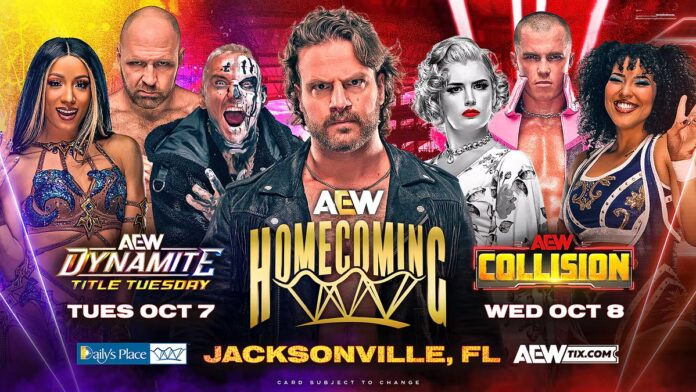AEW Homecoming 2025 Daily's Place Jacksonville