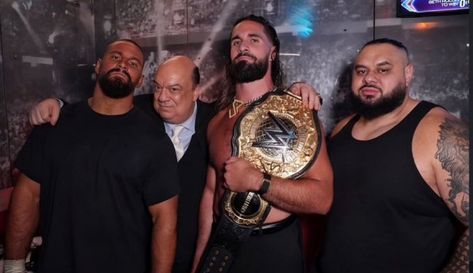 The Vision: Seth Rollins, Paul Heyman, Bron Breakker, Bronson Reed