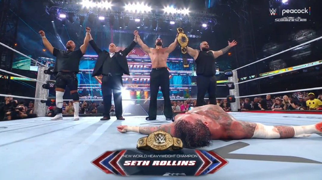 Seth Rollins Cashes in at SummerSlam 2025