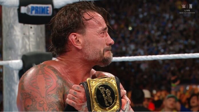 CM Punk at SummerSlam. Photo: WWE.com