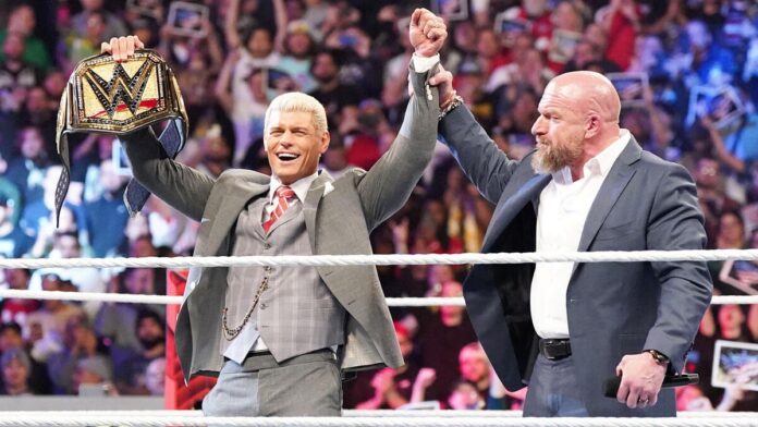Cody Rhodes and Triple H. Photo: WWE.com