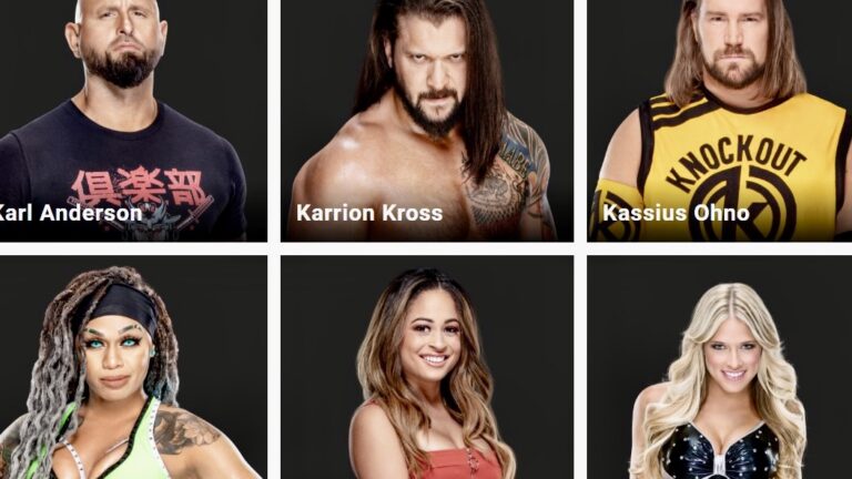 Karrion Kross and Scarlett Moved to WWE Alumni Section