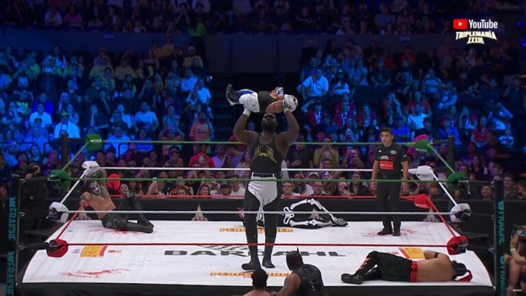Omos Returns and Wins Copa Bardahl at AAA Triplemanía XXXIII