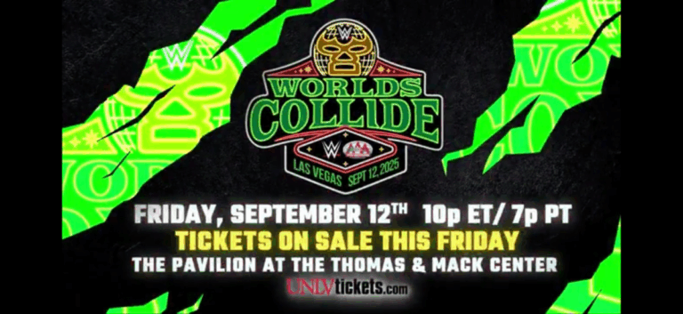 WWE x AAA Worlds Collide II Announced for September 12, 2025 in Las Vegas