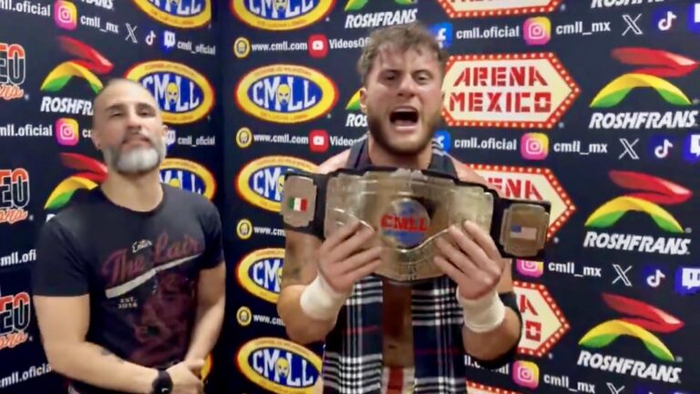 MJF Becomes New CMLL World Light Heavyweight Champion