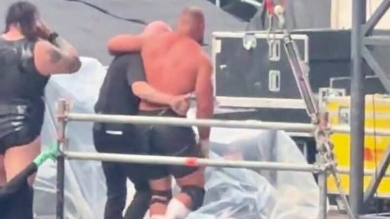 Bron Breakker Suffers Apparent Injury at WWE SummerSlam