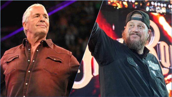 Jelly Roll and Bret Hart. Photo: WWE.com