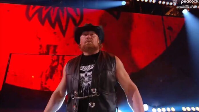 Brock Lesnar returned at SummerSlam. Photo: WWE.com