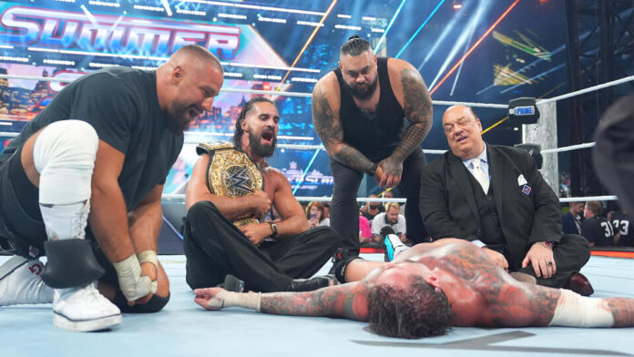 Seth Rollins at SummerSlam. Photo: WWE.com