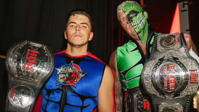 Sammy Guevara and Dustin Rhodes 'The Sons of Texas' Photo: AEW/ROH