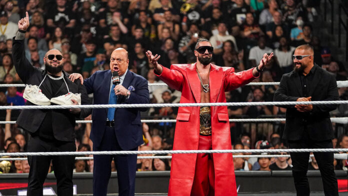 Seth Rollins with The Vision. Photo: WWE.com