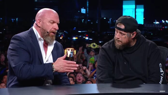 Triple H and Jelly Roll. Photo: WWE.com