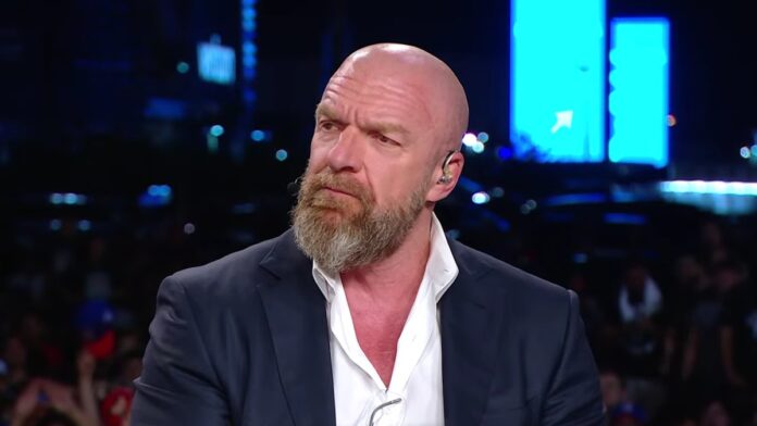 Triple H on SummerSlam post show. Photo: WWE