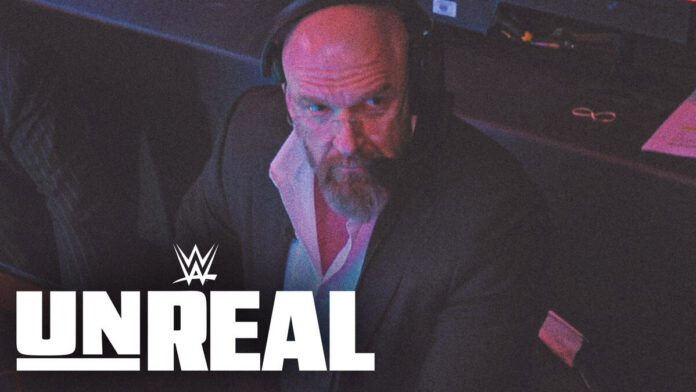 Triple H on WWE Unreal. Photo: WWE.com