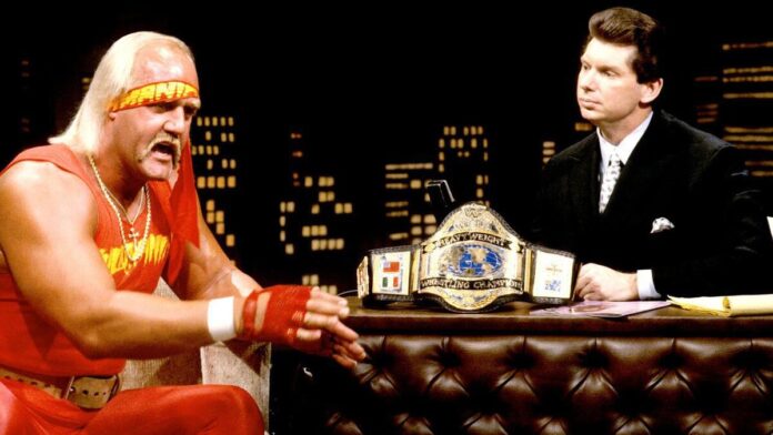 Hulk Hogan and Vince McMahon. Photo: WWE.com