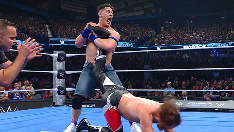 John Cena Honors Past Rivals In Final SmackDown Match