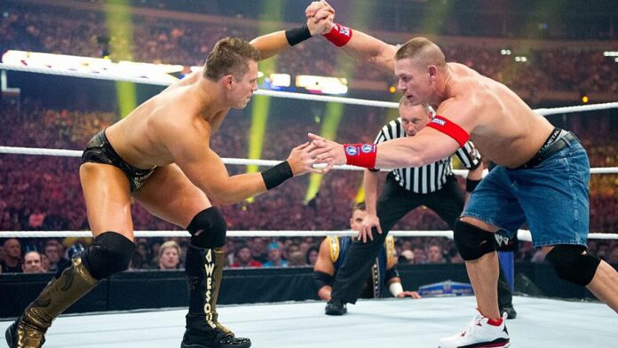 Miz Vs. John Cena WrestleMania 27
