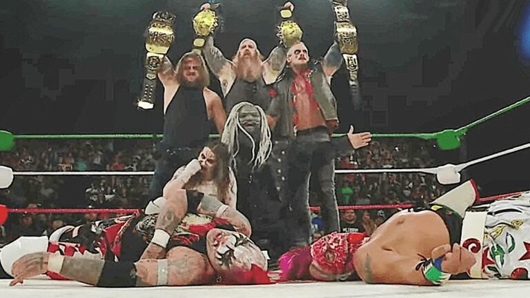 The Wyatt Sicks Target AAA Tag  Team Gold At Worlds Collide