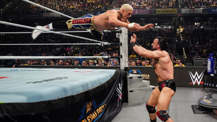 Cody Rhodes vs. Drew McIntyre at WrestlePalooza. Photo: WWE.com