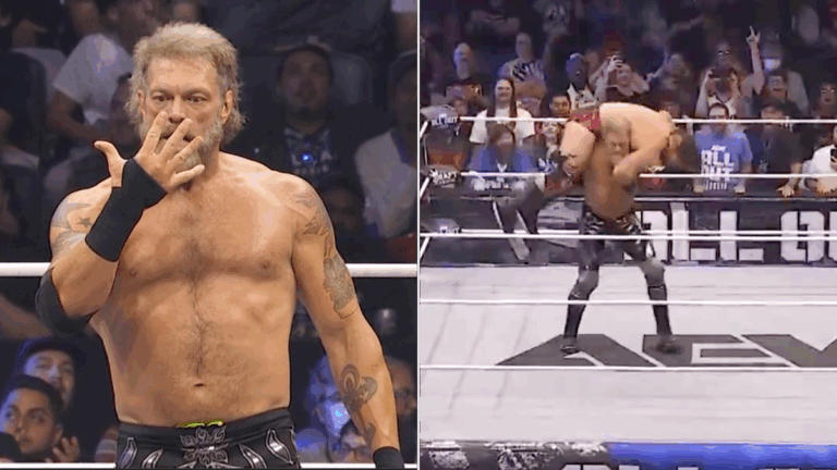 Watch: Adam Copeland pays Homage to John Cena at AEW All Out
