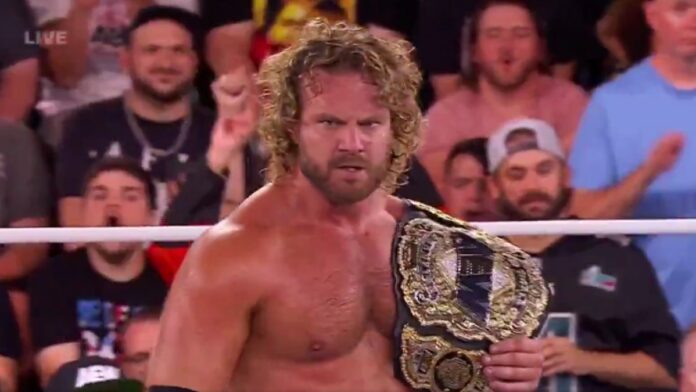 AEW Champion Hangman Page. Photo: AEW