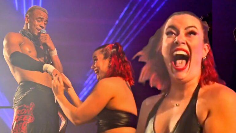 Killer Kelly Proposes to Myron Reed in Wrestling Ring After Championship Win