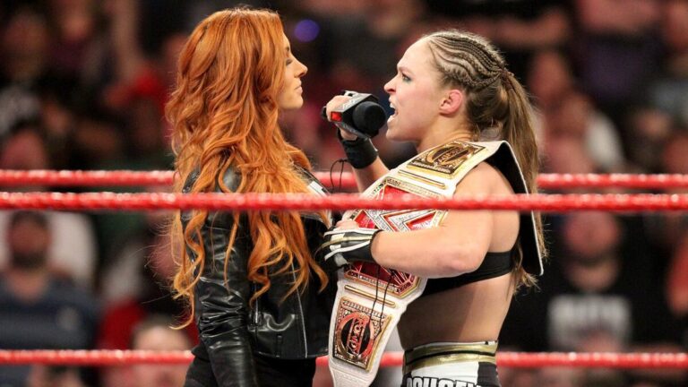 Ronda Rousey Explains Why She Refused To Tap To Becky Lynch