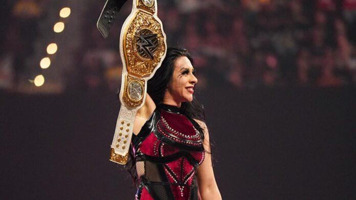Stephanie Vaquer won the Women's Title at WrestlePalooza. Photo: WWE.com