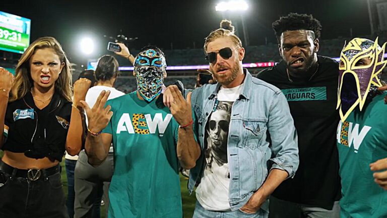 AEW Roster Rally Behind Jaguars For Jacksonville Homecoming Week