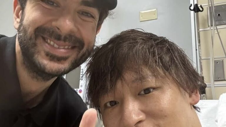 Tony Khan Visits Kota Ibushi In The Hospital After Femur Surgery