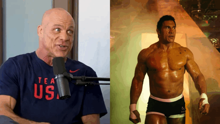 Kurt Angle Praises The Rock’s “Smashing Machine” Performance